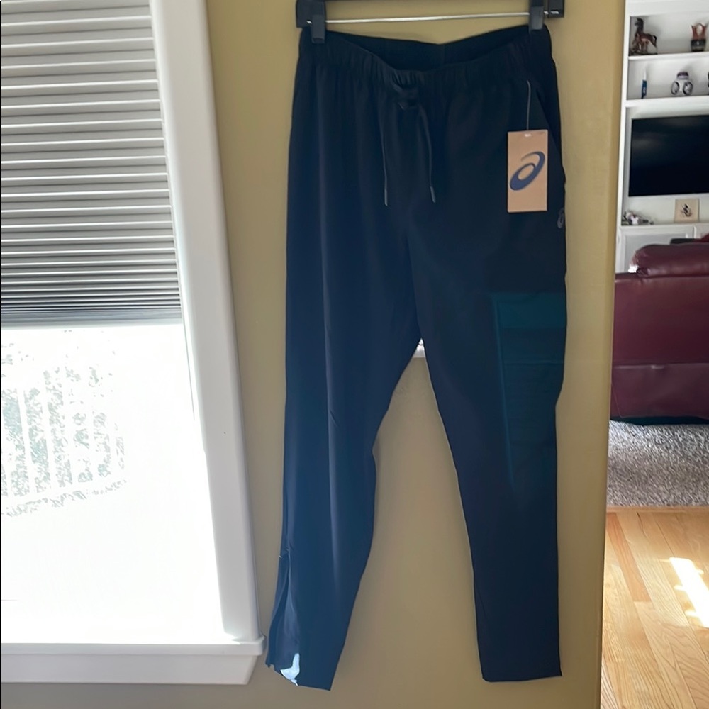 NWT Asics Men's Black Pants